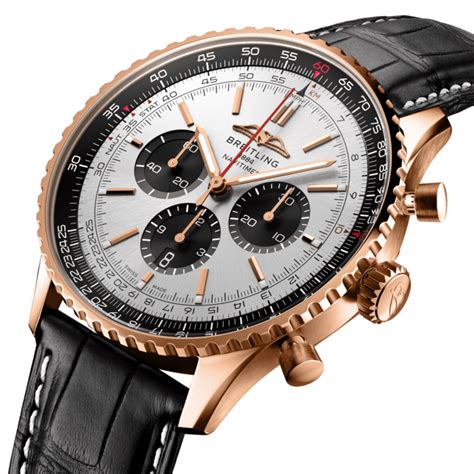 breitling navitimer 46 gold|Breitling Navitimer 46 review.